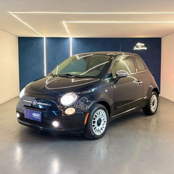 Fiat 500 Lounge Air 1.4 Flex automático - Preto - 2012 2012 - Foto 3