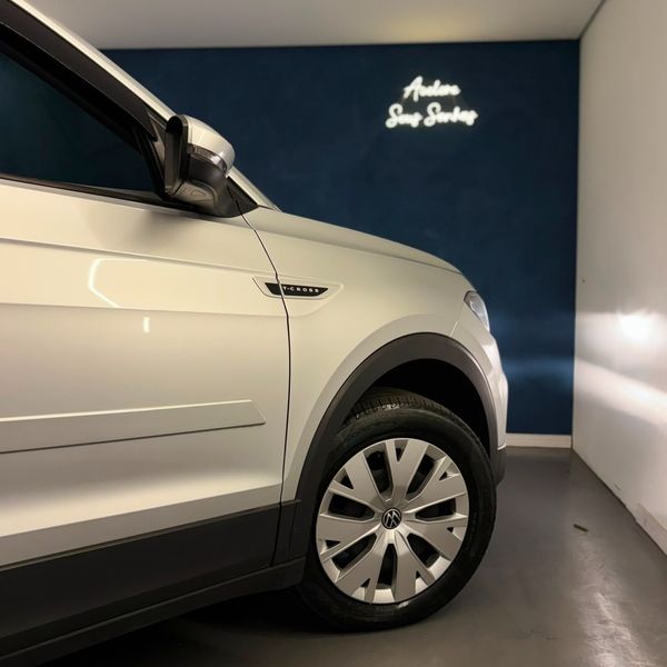 VolksWagen T-Cross Sense 200 TSI 1.0 Flex 5p Aut. - Prata - 2021 2021 - Foto 4