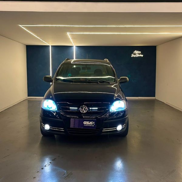 VolksWagen Fox Plus 1.6Mi/ 1.6Mi Total Flex 8V 4p - Preto - 2008 2008 - Foto 2