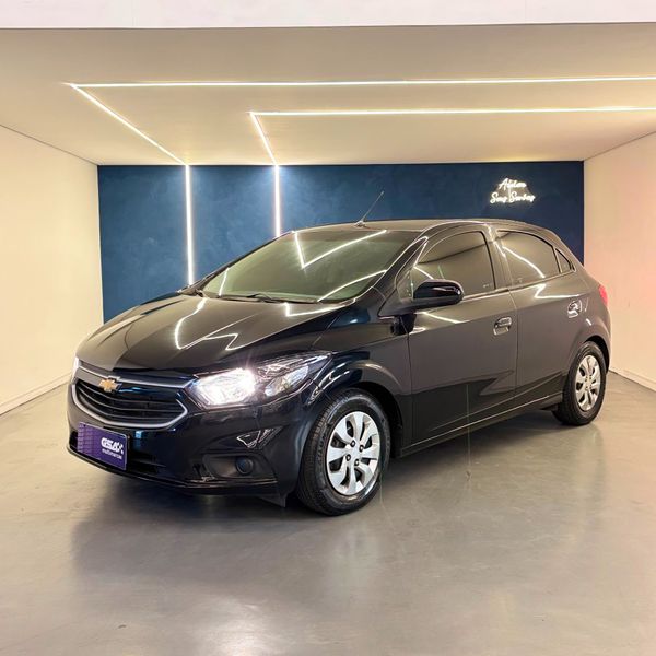 Chevrolet ONIX HATCH LT 1.0 8V FlexPower 5p Mec. - Preto - 201 2018 - Foto 3