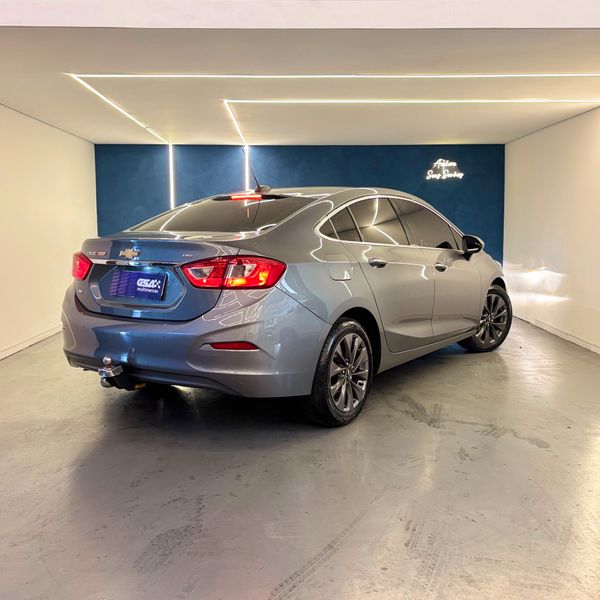 Chevrolet CRUZE LTZ 1.4 16V Turbo Flex 4p Aut. - Cinza - 2019 2019 - Foto 4